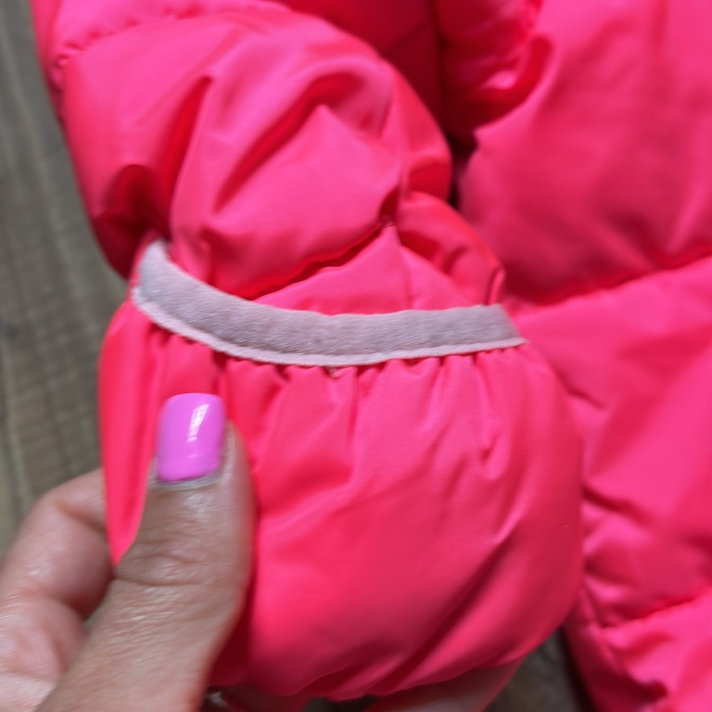 Nike Pink Puffer One Piece Snow Suit - Picture 4 of 6